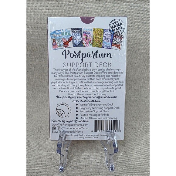 Renegade Mama Postpartum Support Deck – New/Sealed, 52 Cards - Picture 2 of 9